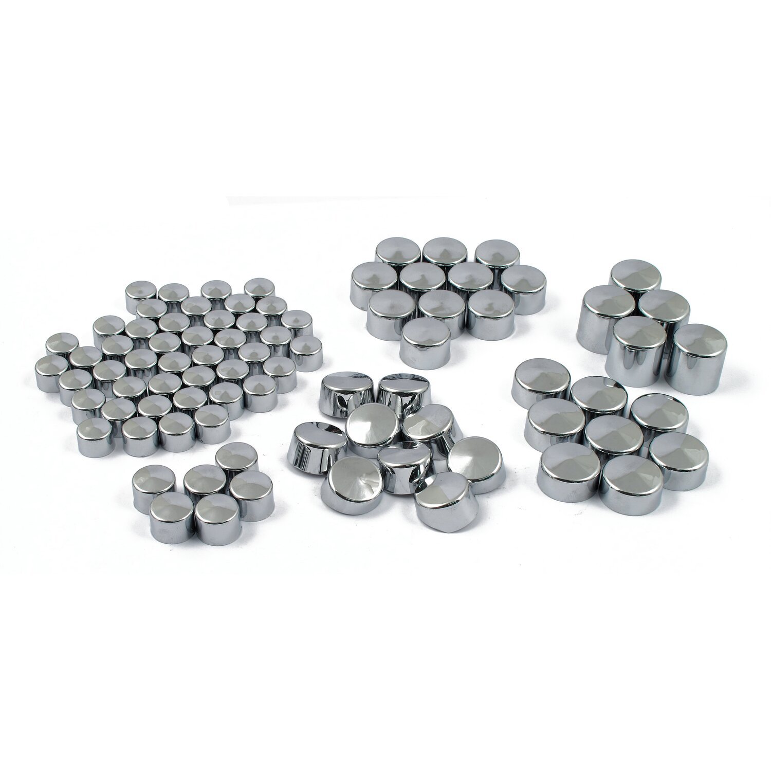 Smoothtopps, push-on cover kit, Chrome