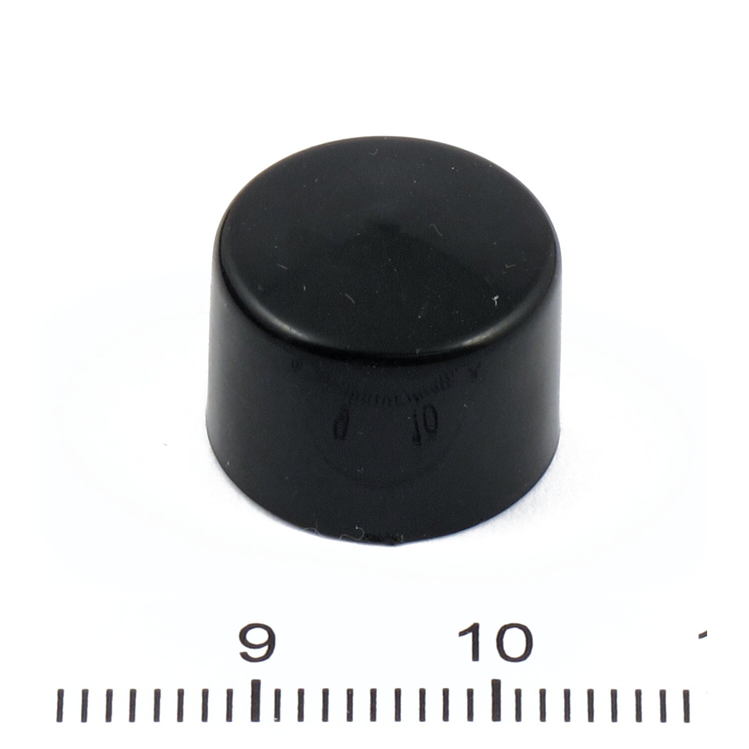 Smoothtopps push-on bolt covers 7/16" hex bolts/nuts, Black