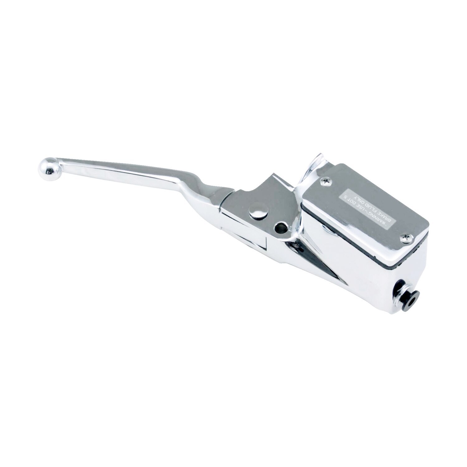 H/b master cylinder, chrome 3/4"