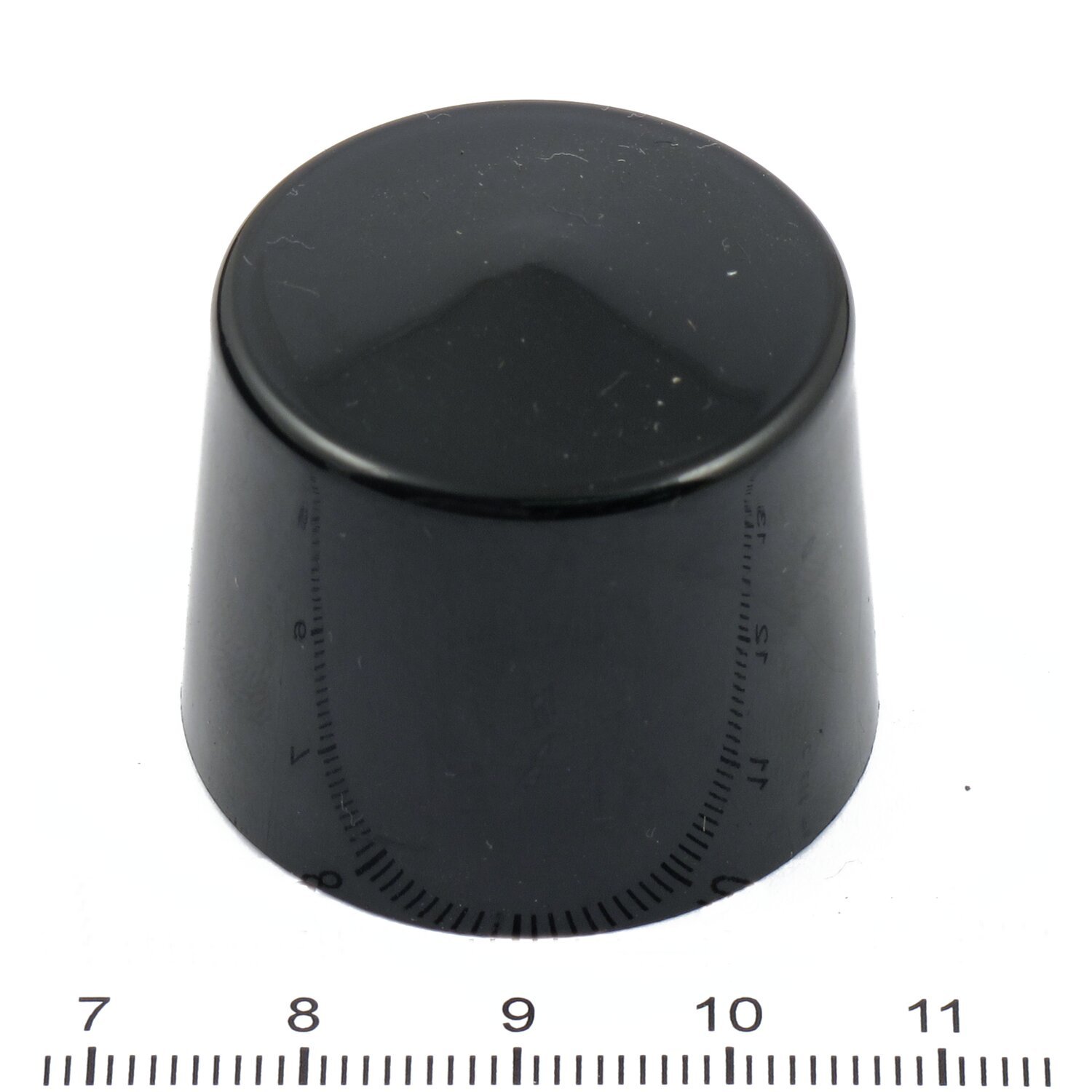 Smoothtopps push-on bolt covers 1" hex bolts/nuts, Black