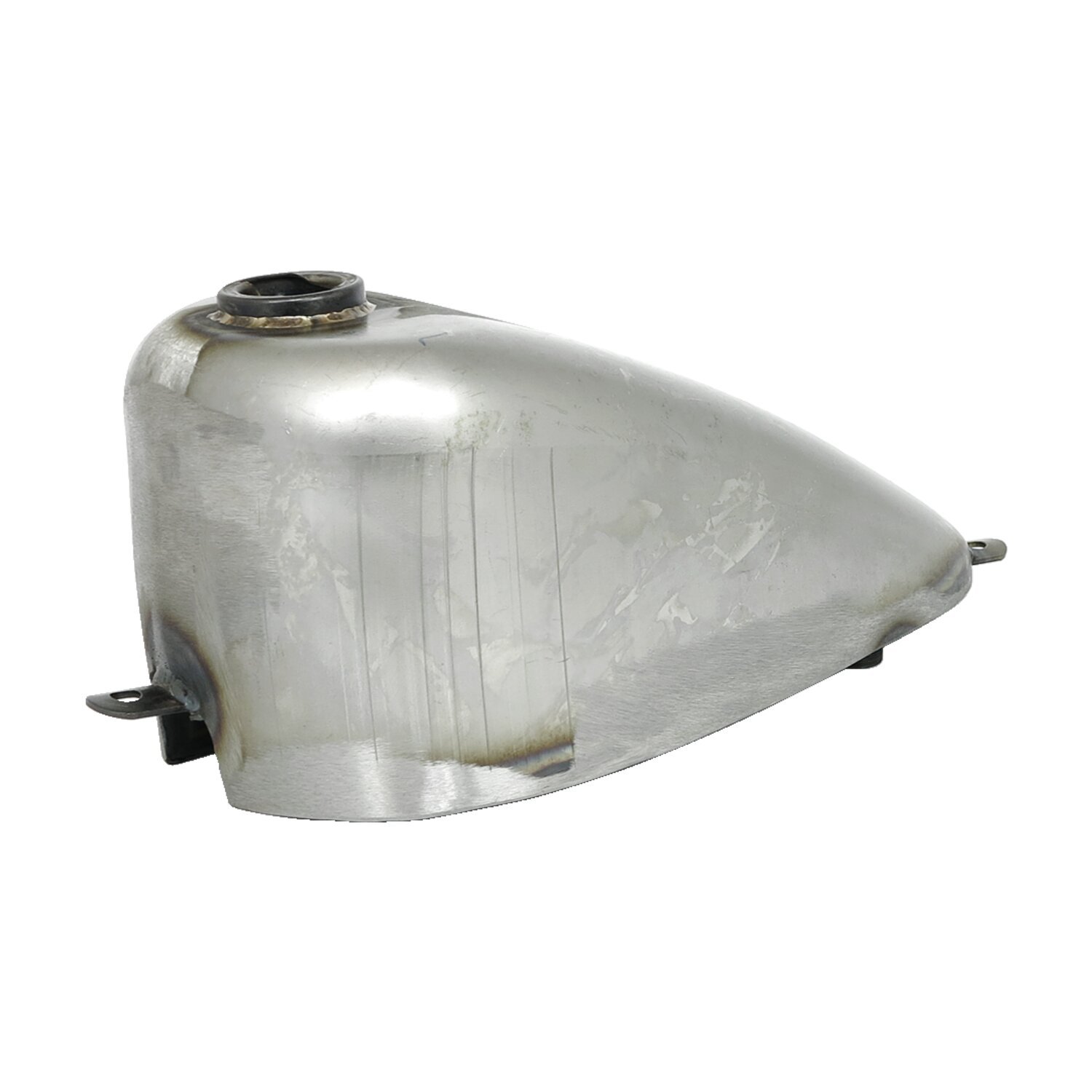 Paughco, 'Mini Style' Sportster gas tank, 1.7 gallon, Unpainted, Raw
