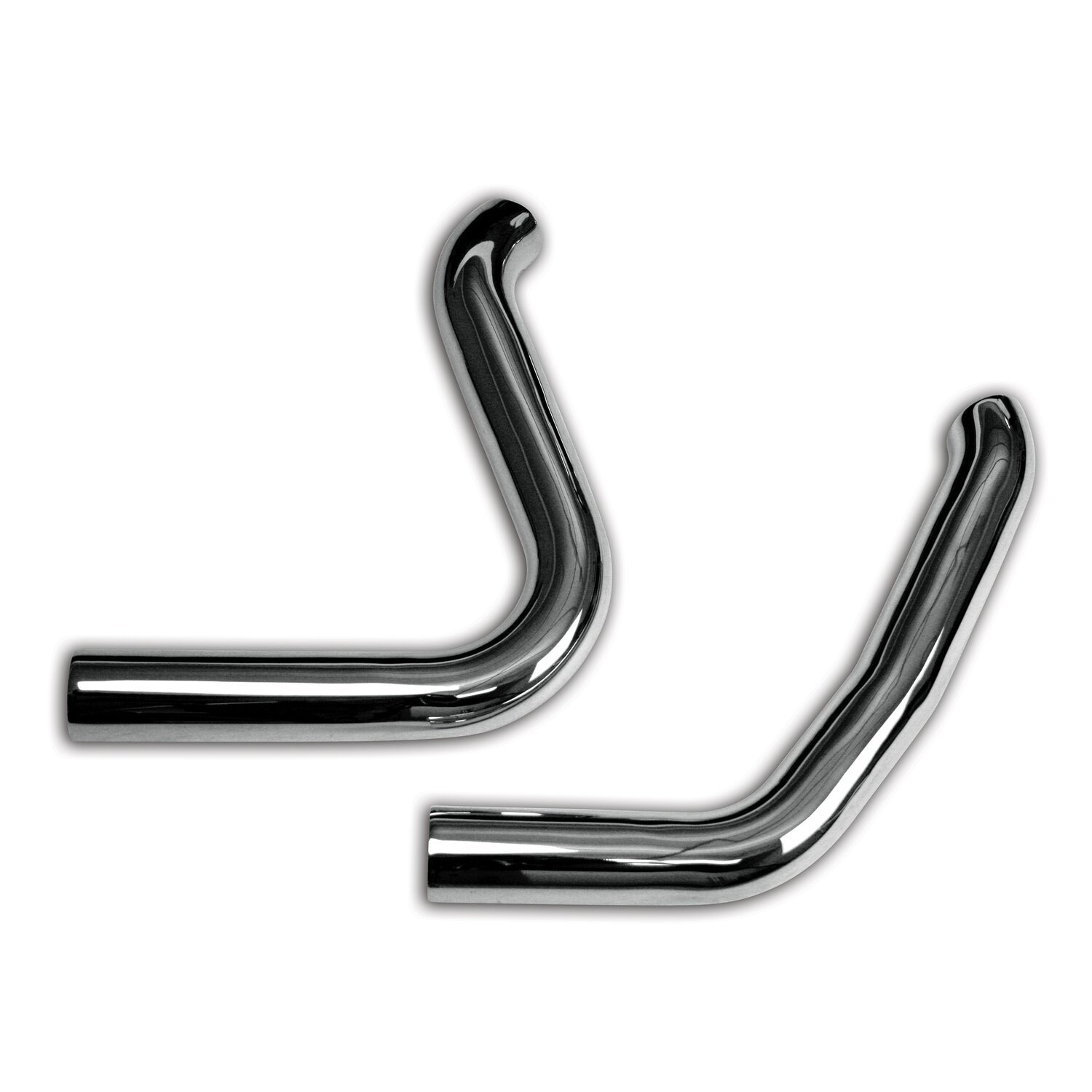 Paughco, Front & rear heatshield set, Chrome