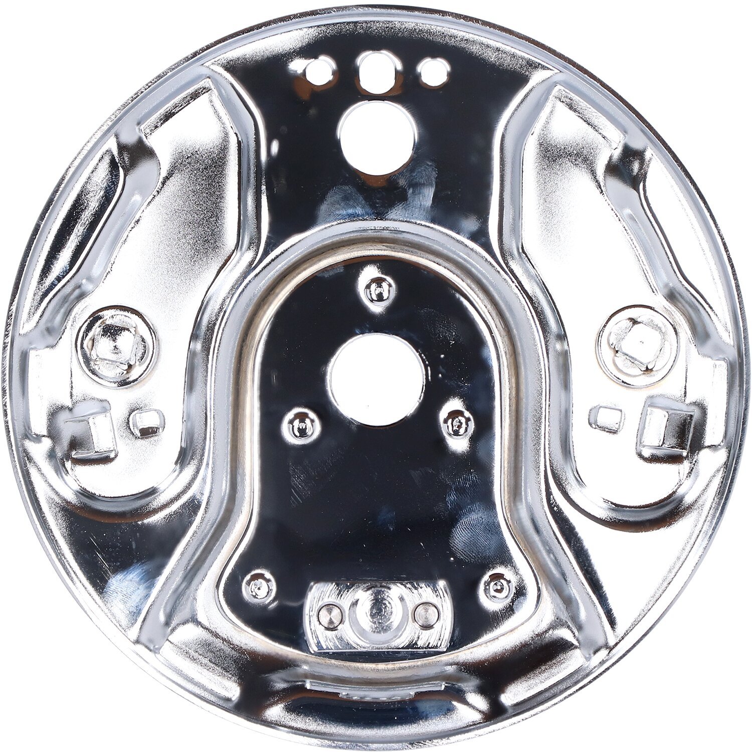 Rear hydraulic brake backing plate