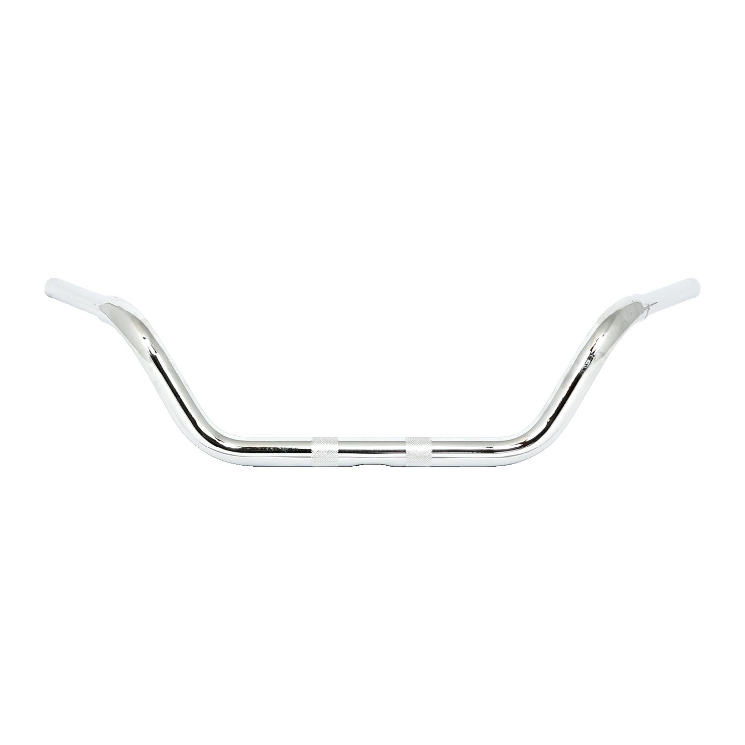 1-1/4" late Fatboy OEM style handlebar, Silver, Chrome