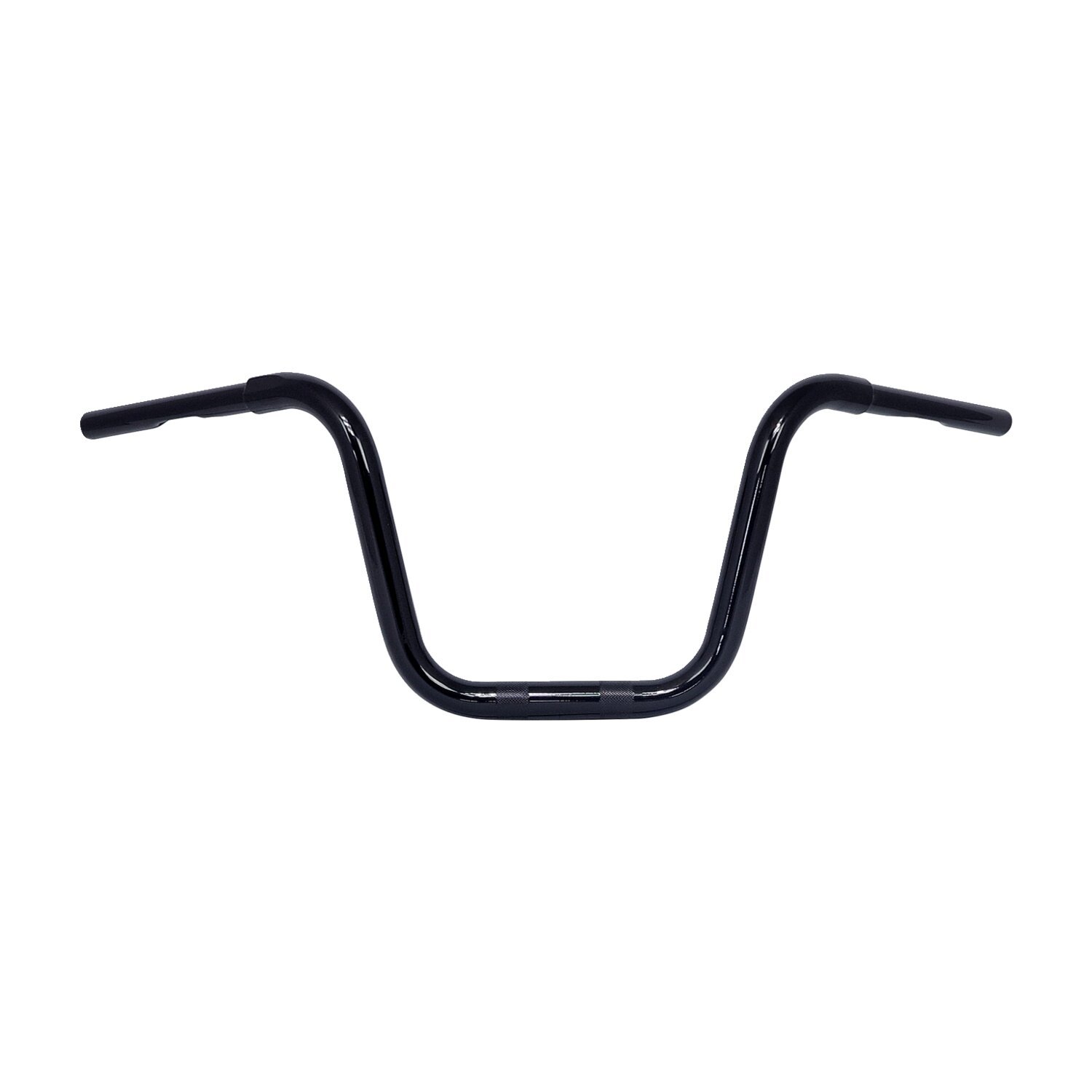 1-1/4" late Dyna Wide Glide OEM style handlebar, Black, Gloss