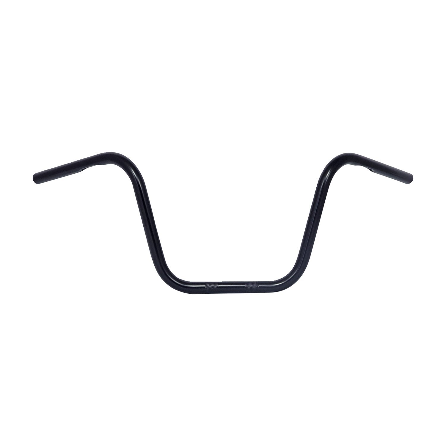 FXDB/FXDWG Apehanger OEM style handlebar 1, Black, Satin
