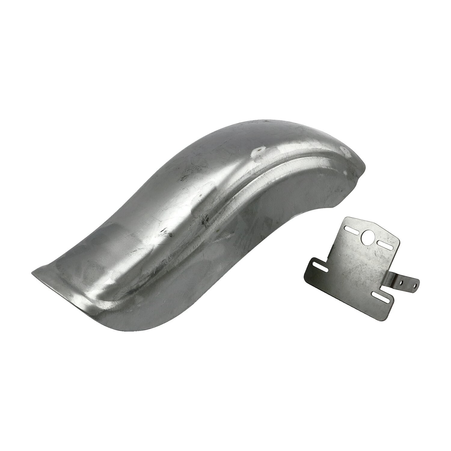 94-03 XL Sportster 'Bobbed' fender, no holes, Unpainted, Raw