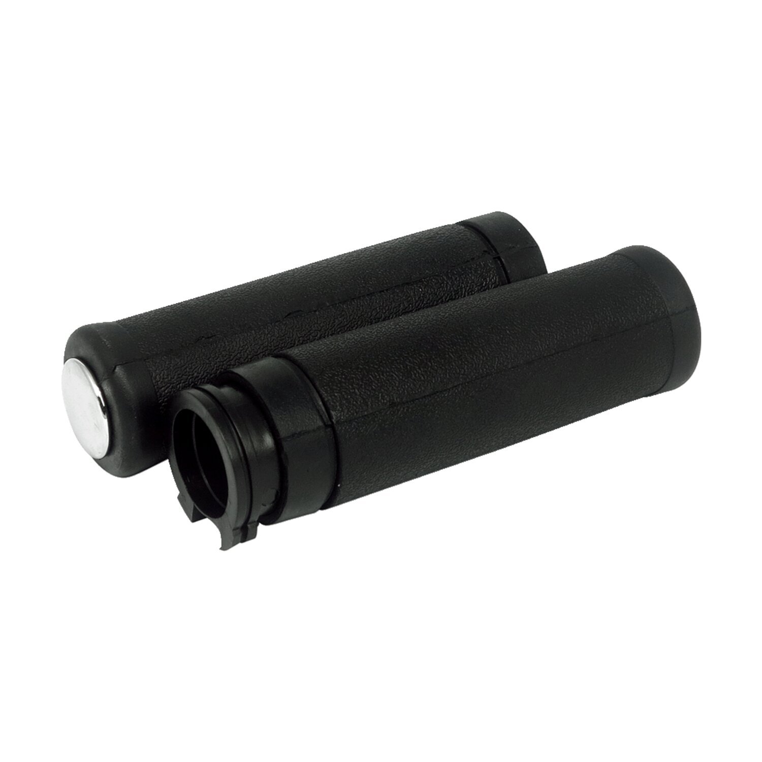 OEM style grip set with throttle sleeve, Black