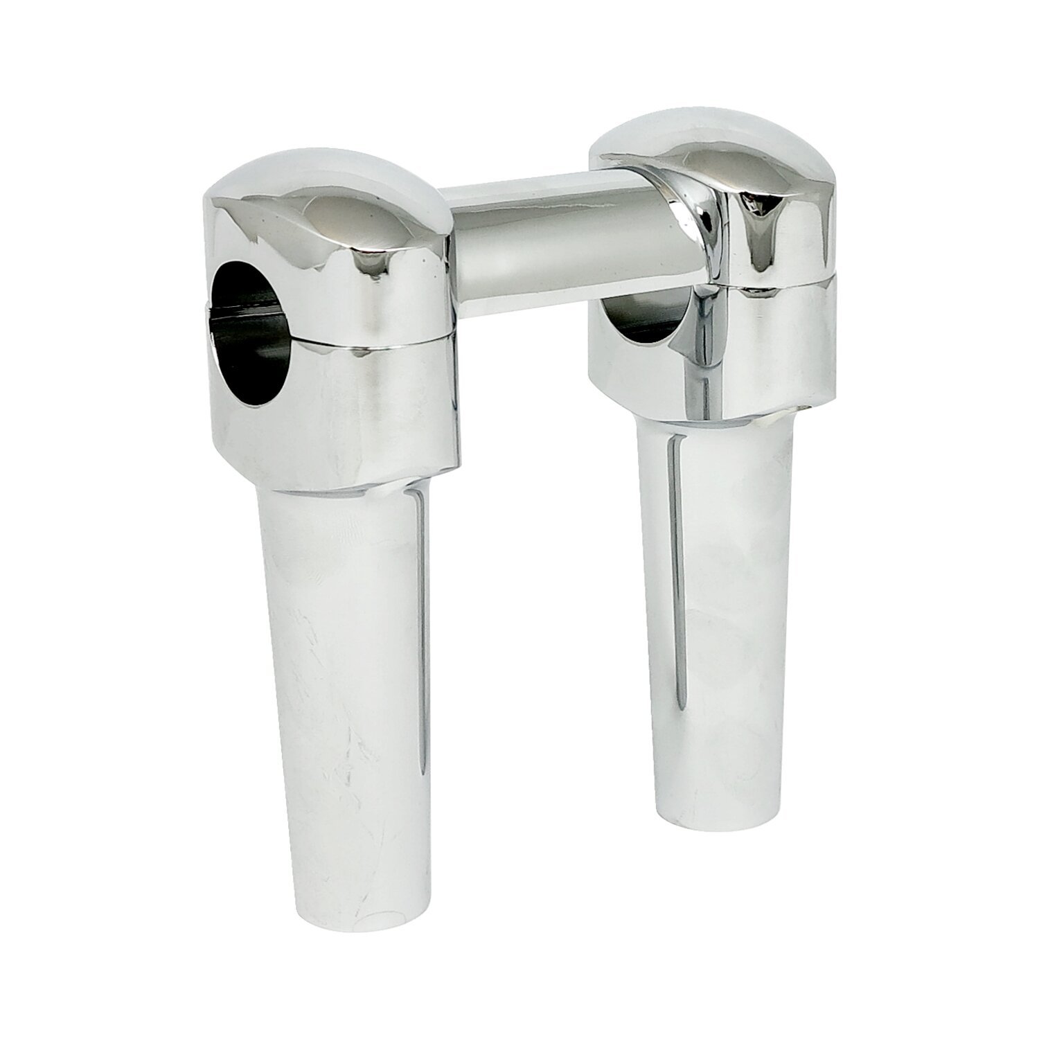 Widow riser set. 5" rise, Chrome