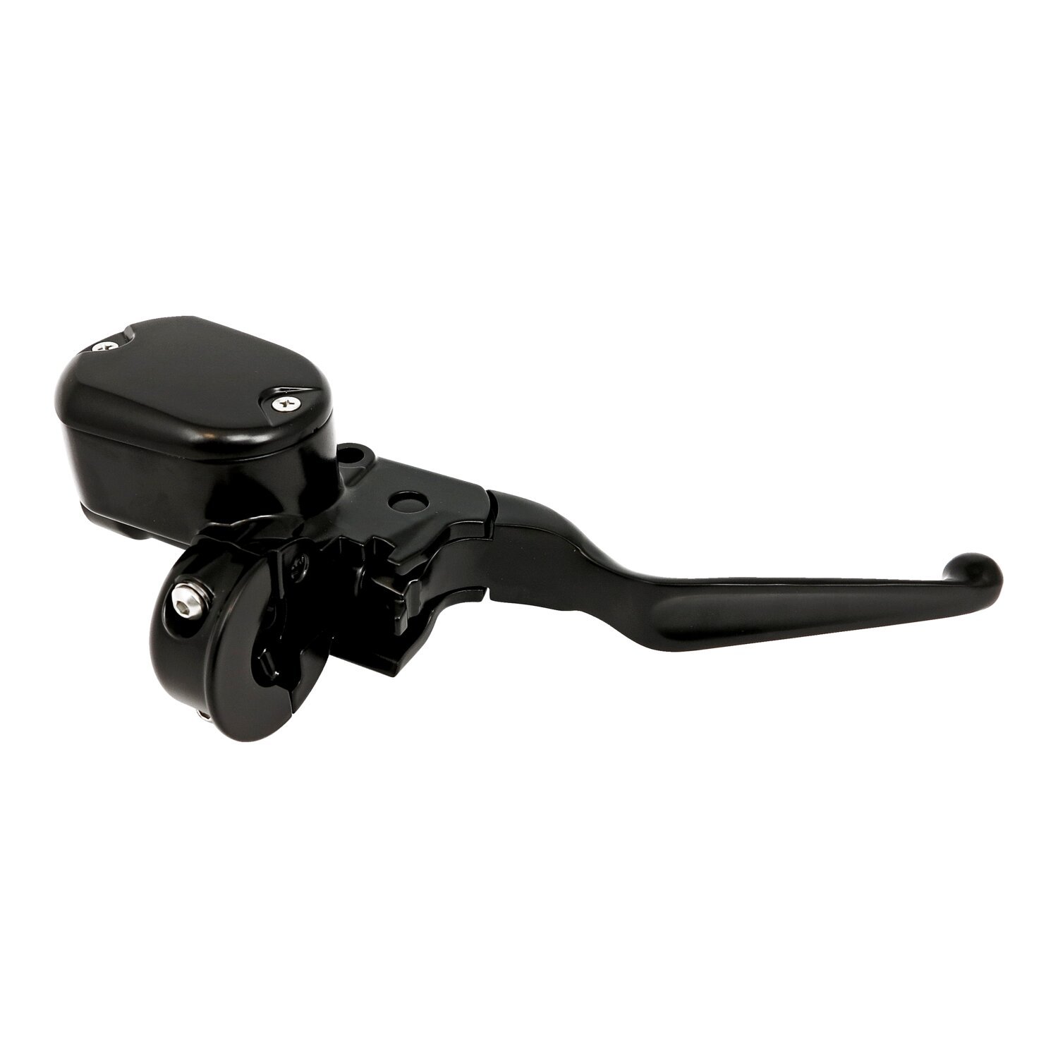 Handlebar master cylinder, 1/2", Black