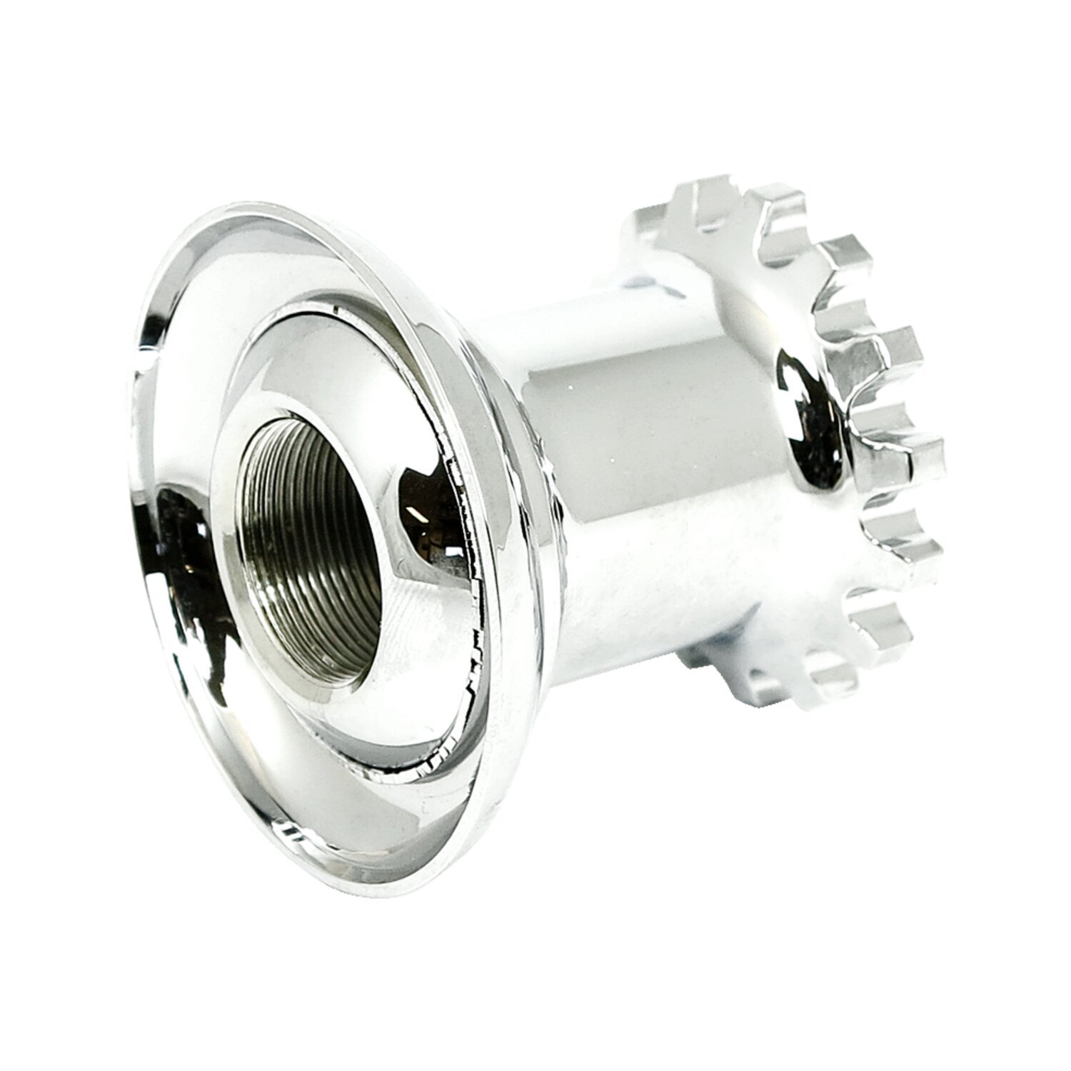 Stem crown nut, Springer forks, Chrome