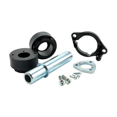 Isolator / swingarm mount kit.
Engine isolator mount kit for rubber mounted XL Sportster (excl. XR1200) models. Complete with all required mounting hardware.
Incl.16291-04 isolator mount, 48492-04 isolators, 41699-04 lock plate, 47500004 pivot shaft (unthreaded), 4290 isolator mount screws and 940 lock plate screws.