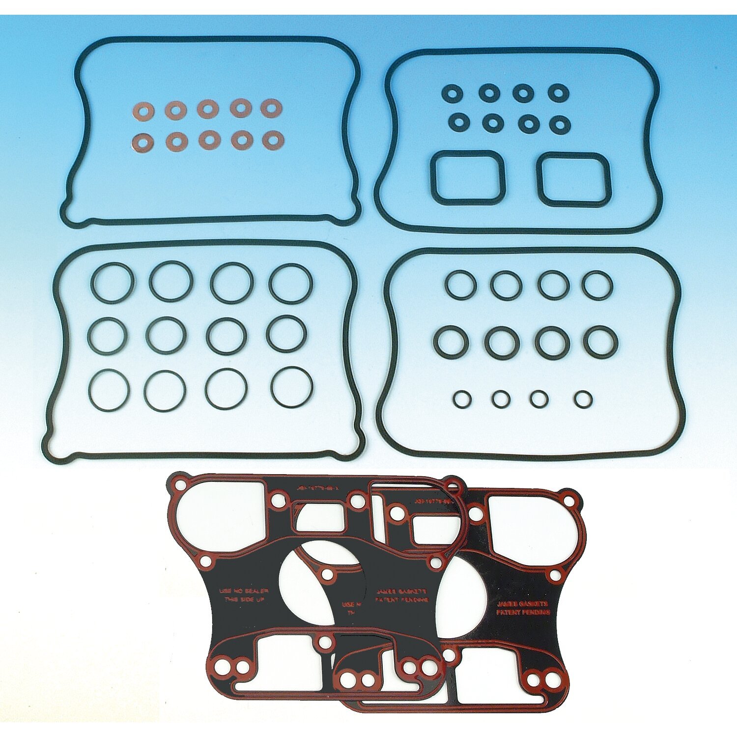 James, rocker cover gasket kit. Evo XL