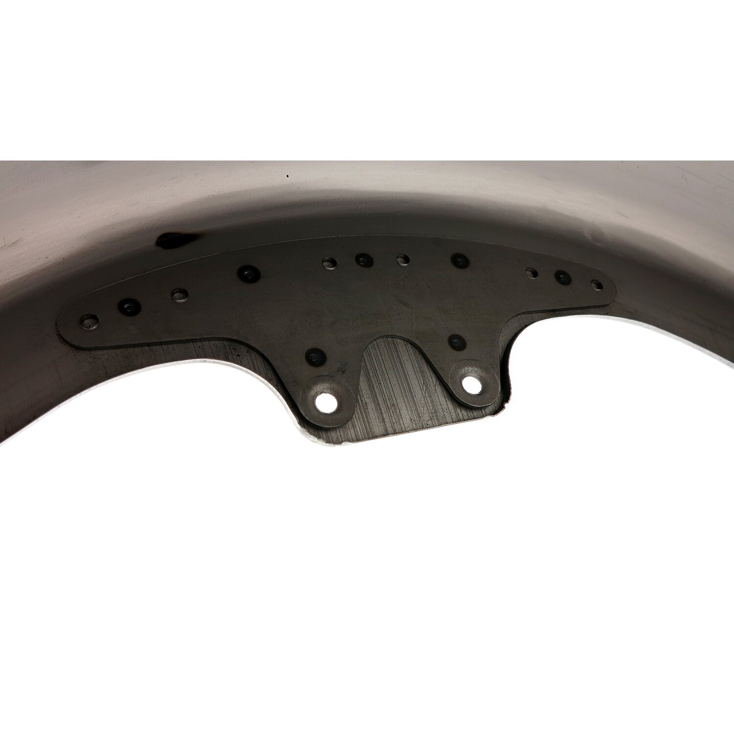 Fatboy front fender, Raw