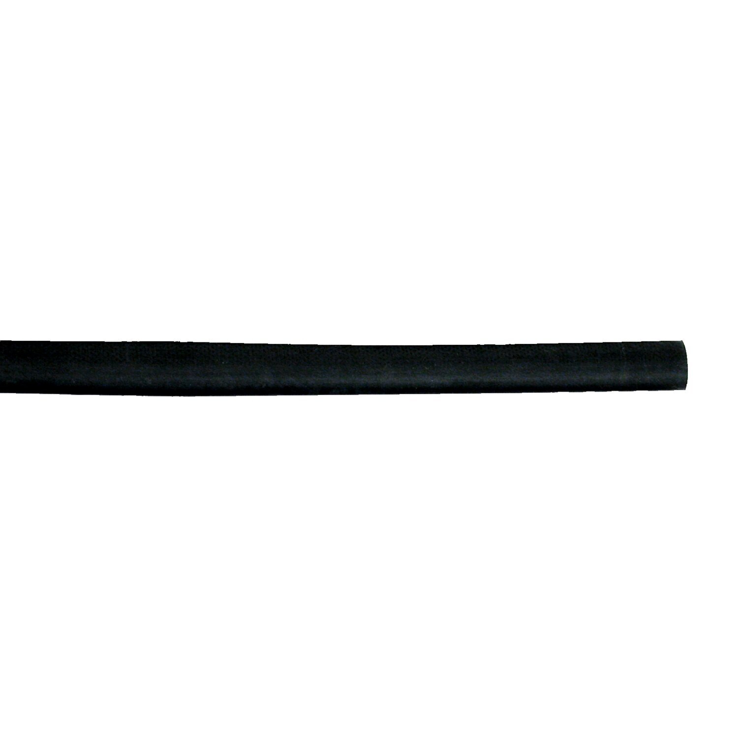 Heat shrink tube. 120cm, 1/4 (6.4 to 3.2mm, Black