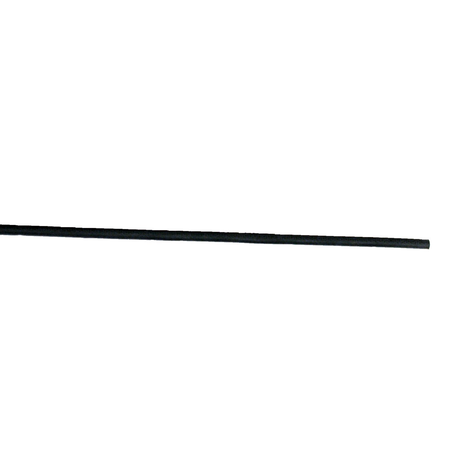 Heat shrink tube. 120cm, 1/8" (3.2 to 1.6mm, Black