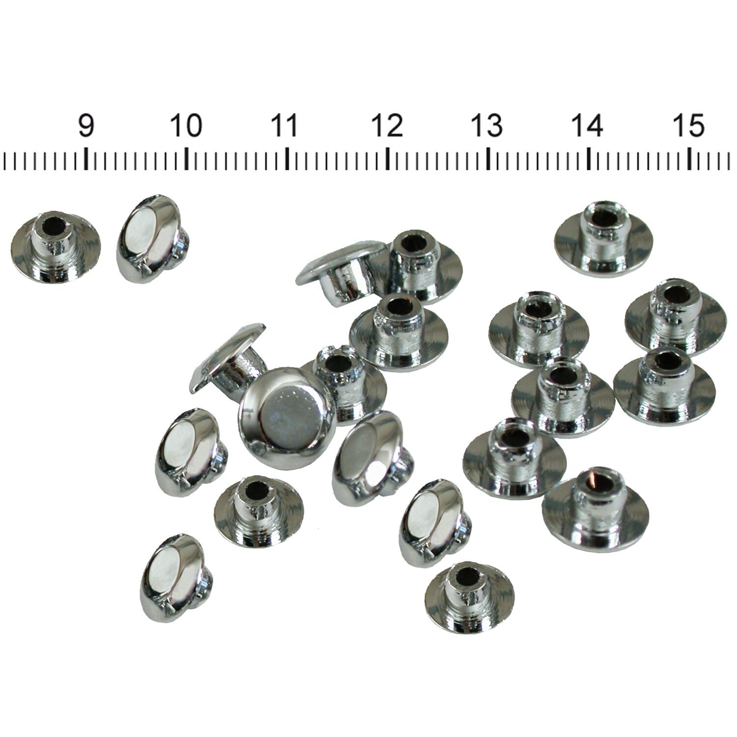 Push-in mushroom allen head plugs m6