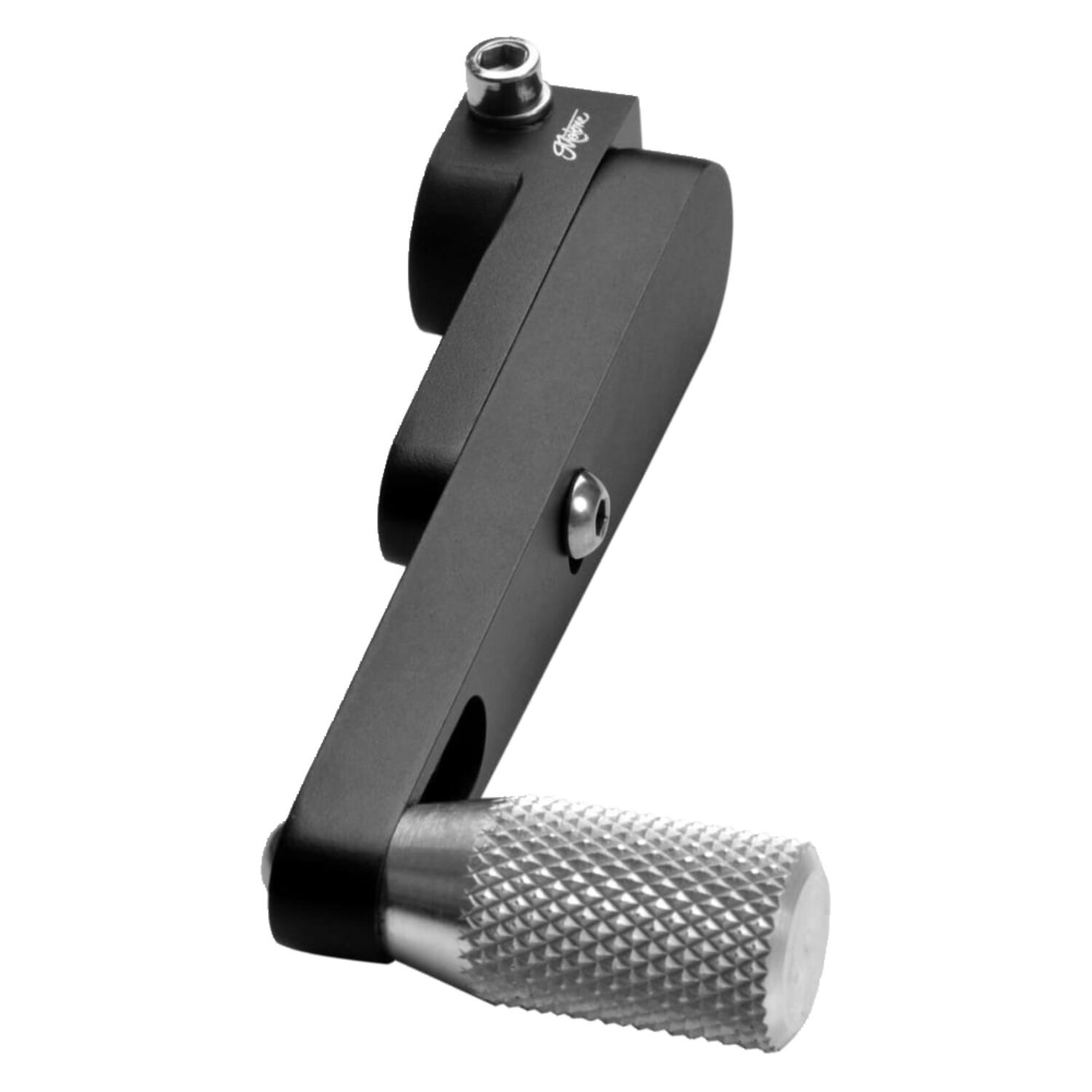 Motone, adjustable shifter peg, Black, Matte