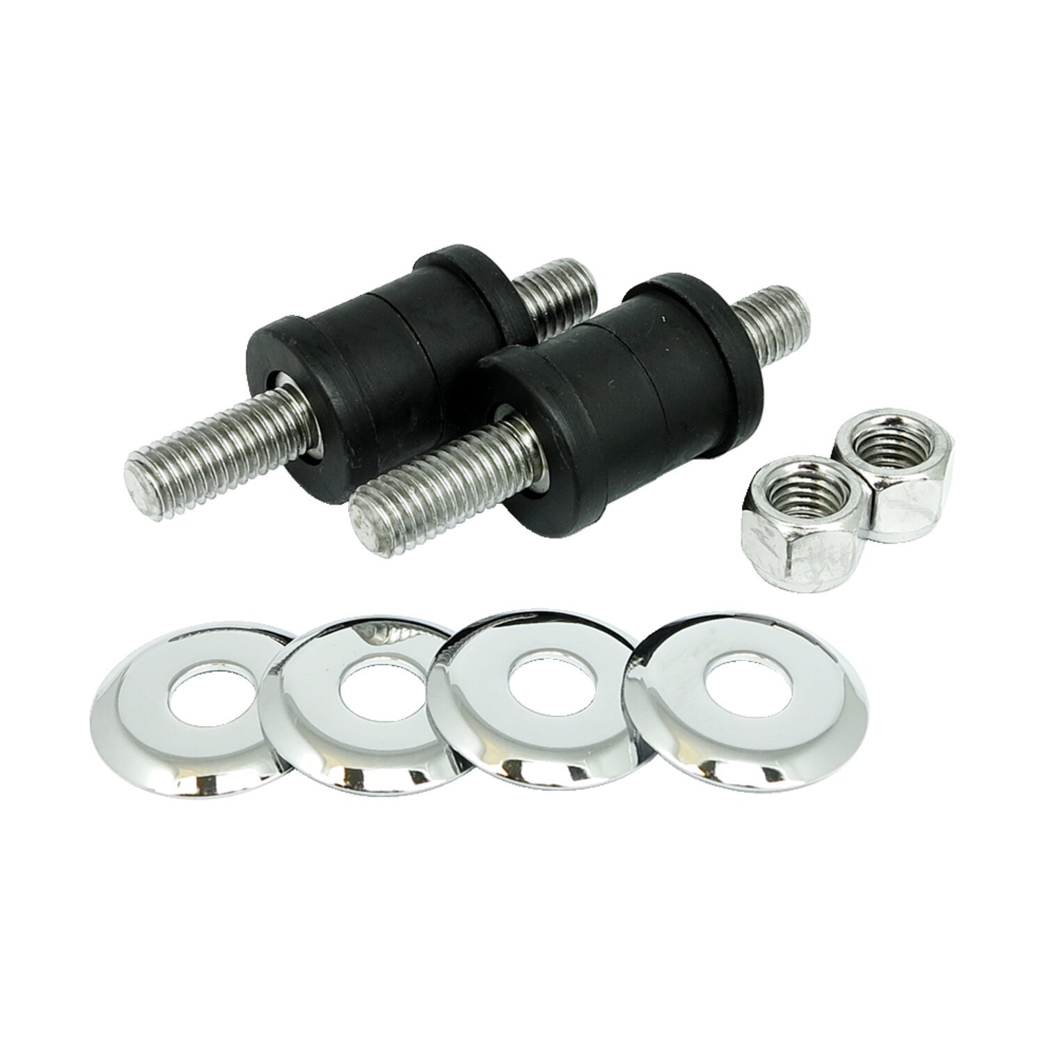 84-up style handlebar dampers, Black
