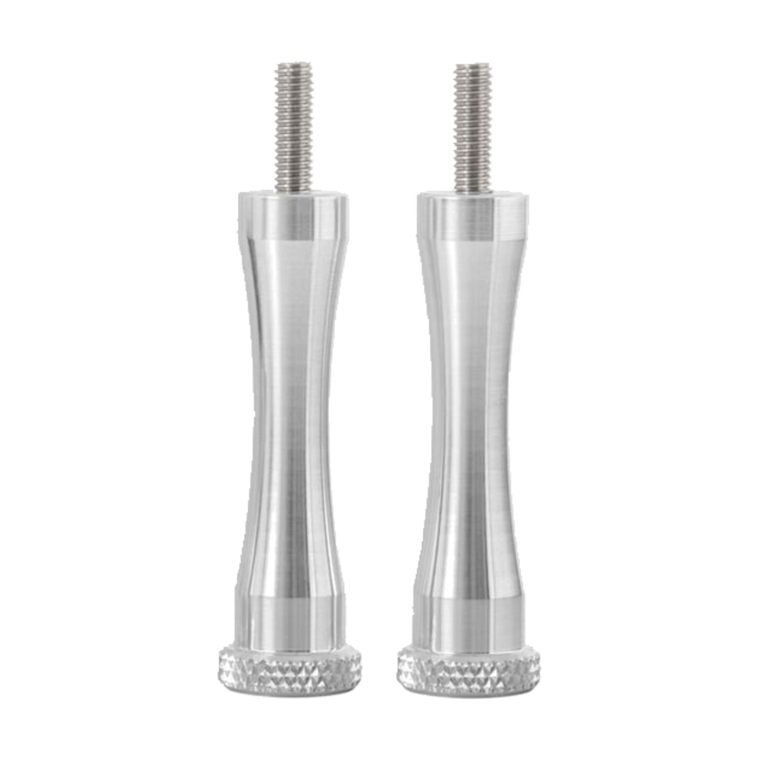Motone, long quick release seat bolts. 70mm, polished