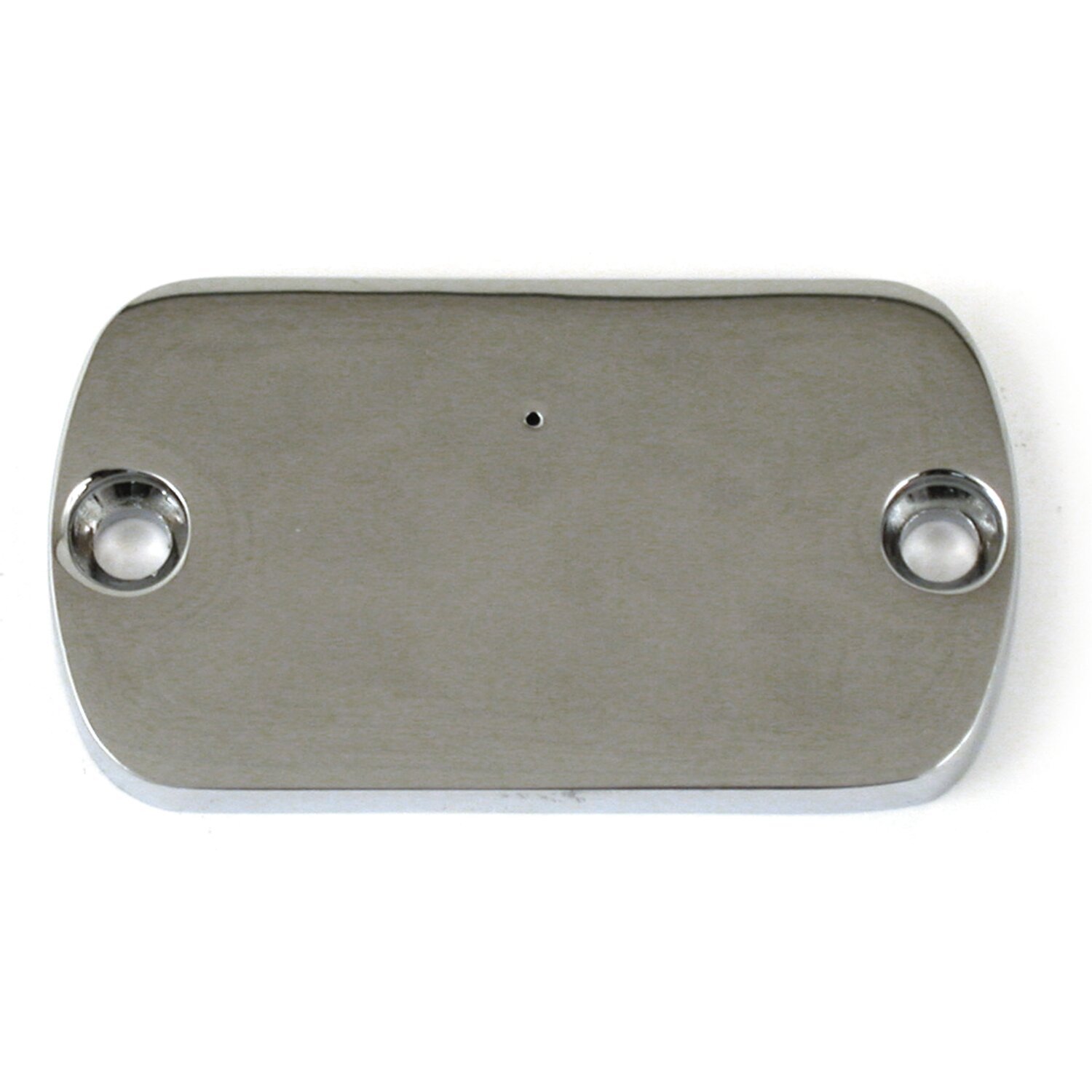 H/b master cyl. cover. Chrome, smooth