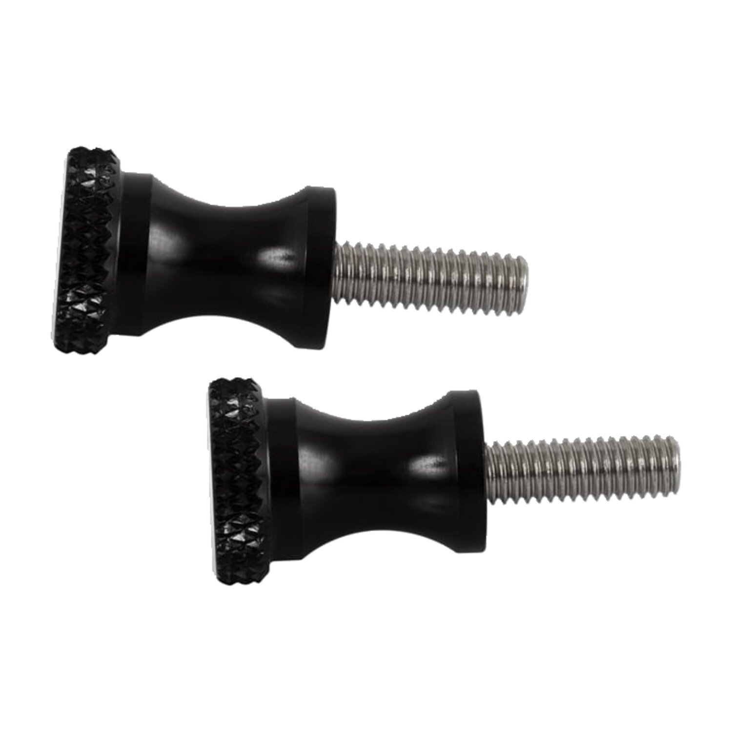 Motone, short quick release seat bolts. 28mm, Black