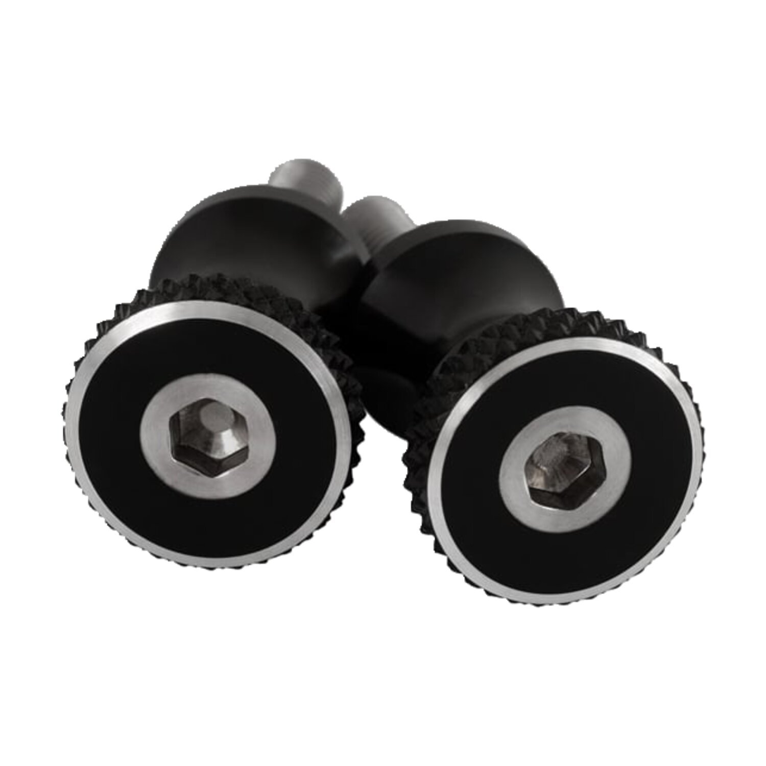 Motone, short quick release seat bolts. 28mm, Black