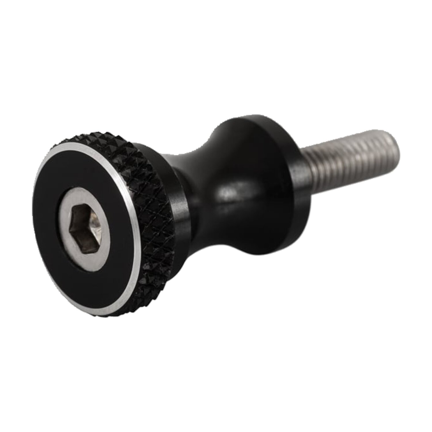 Motone, short quick release seat bolts. 28mm, Black
