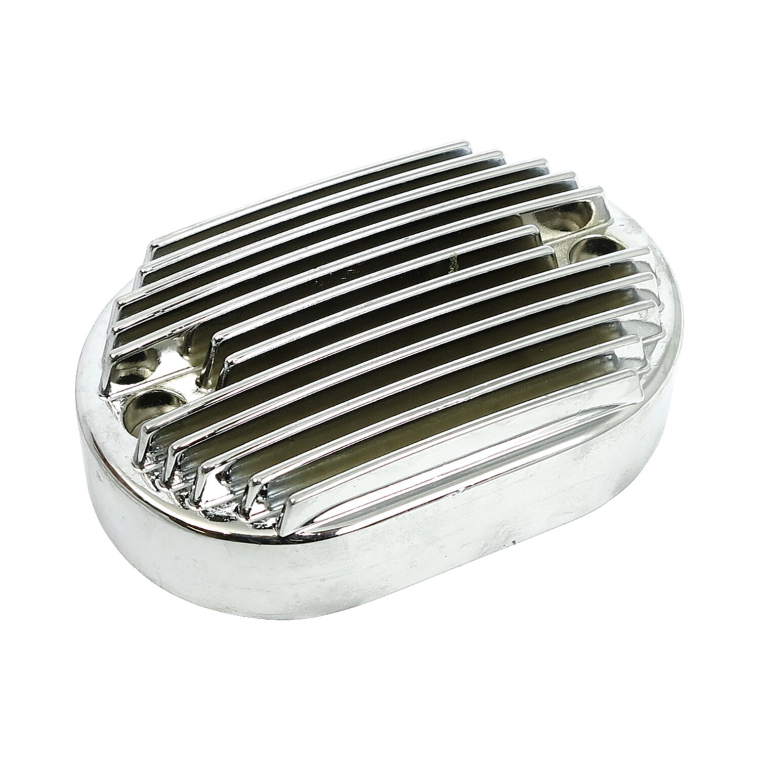 Transpo, voltage regulator/rectifier, Silver, Chrome