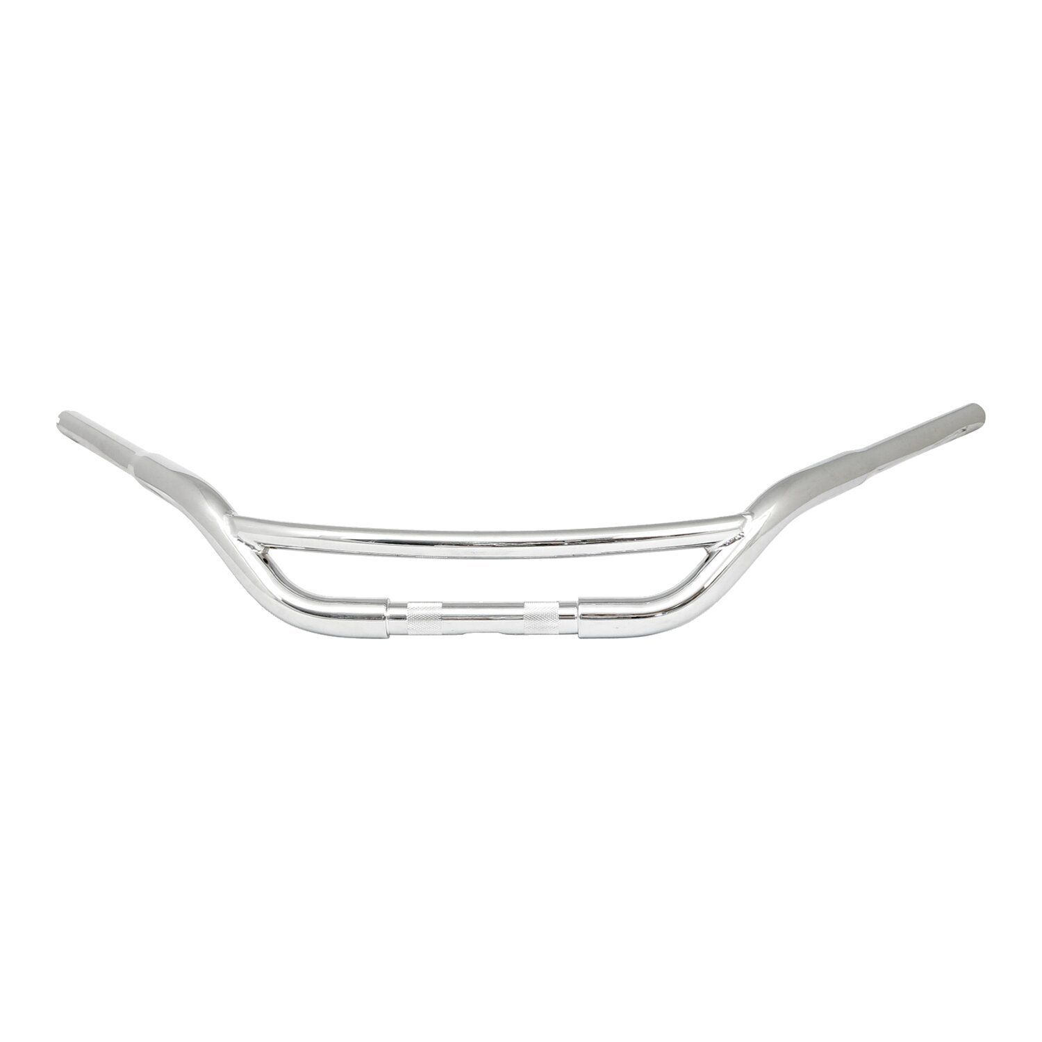 Hollywood 1-1/4" handlebar, Silver, Chrome