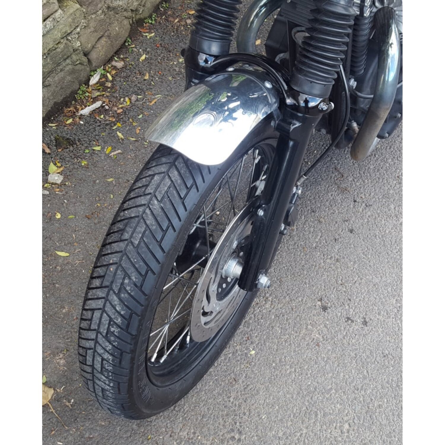 Motone, fork brace MK.II, Black, Matte