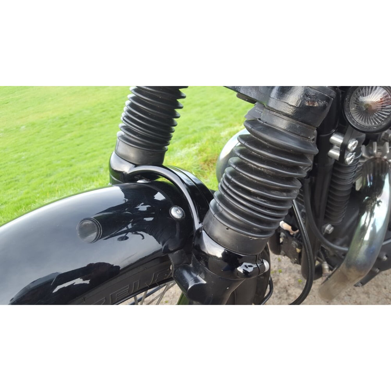 Motone, fork brace MK.II, Black, Matte