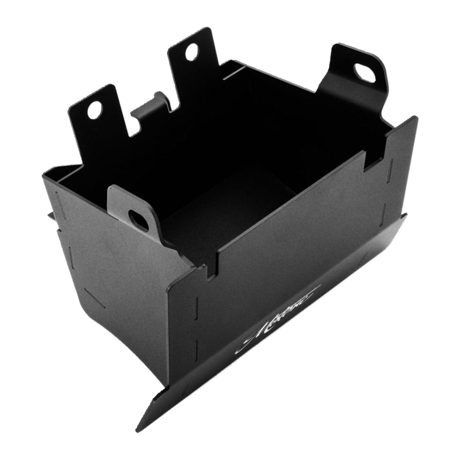 Motone, airbox eliminator kit, battery box, Black, Wrinkle