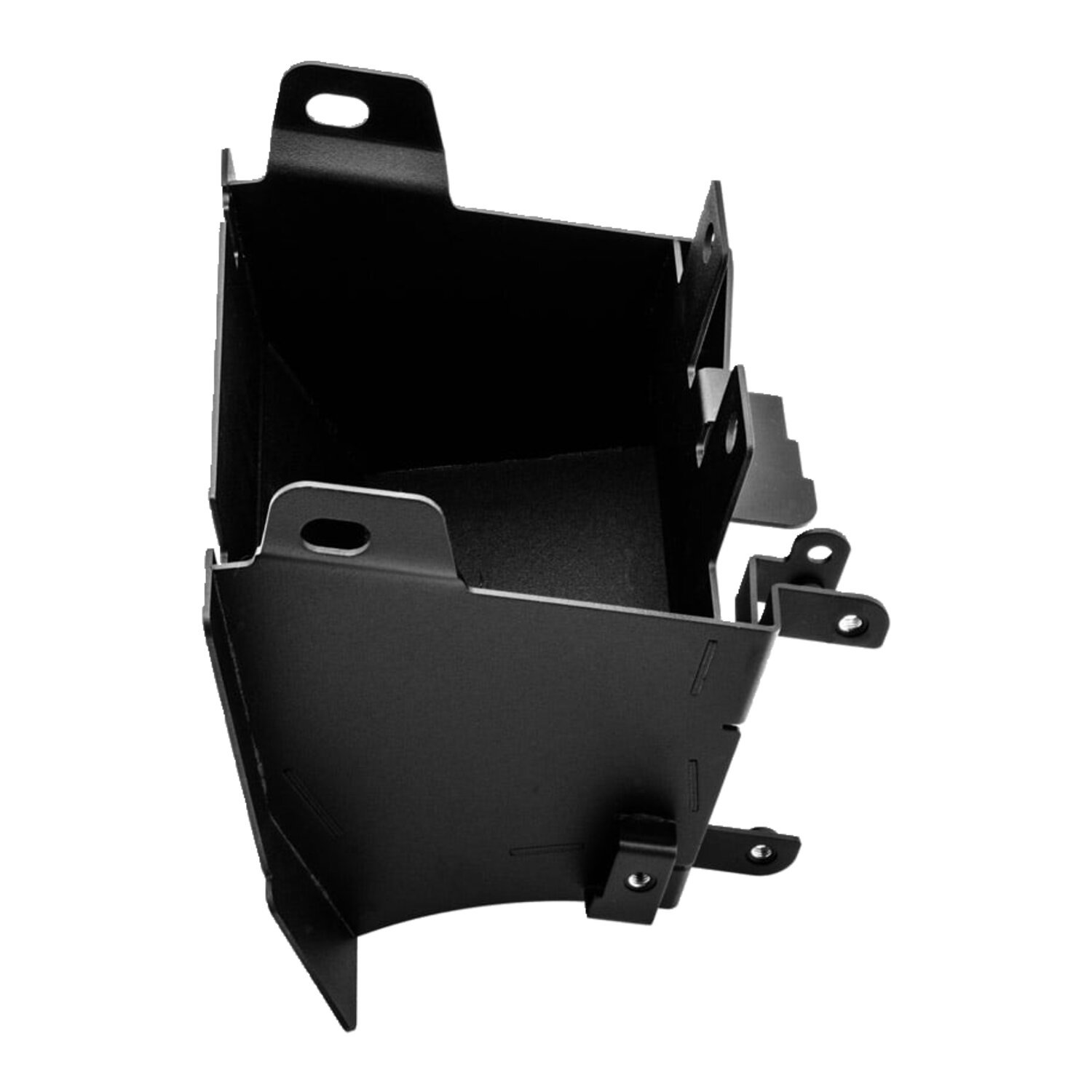 Motone, airbox eliminator kit, battery box, Black, Wrinkle