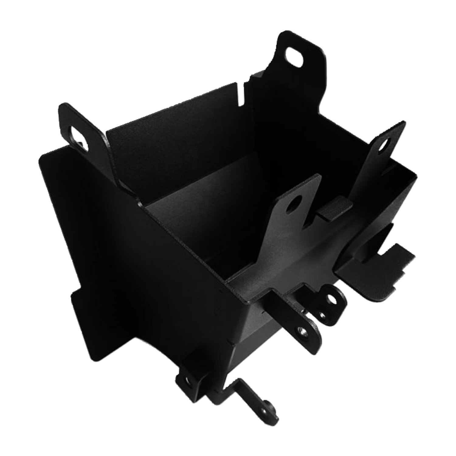 Motone, airbox eliminator kit, battery box, Black, Wrinkle