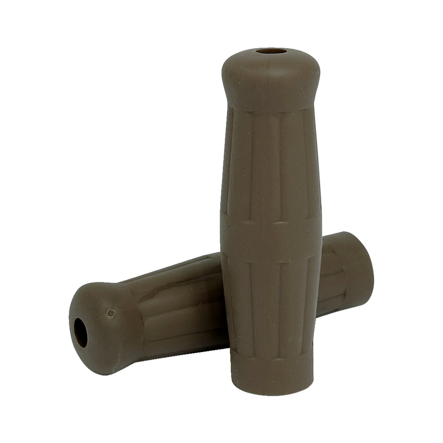 Vintage style 7/8" grips coffee, Brown