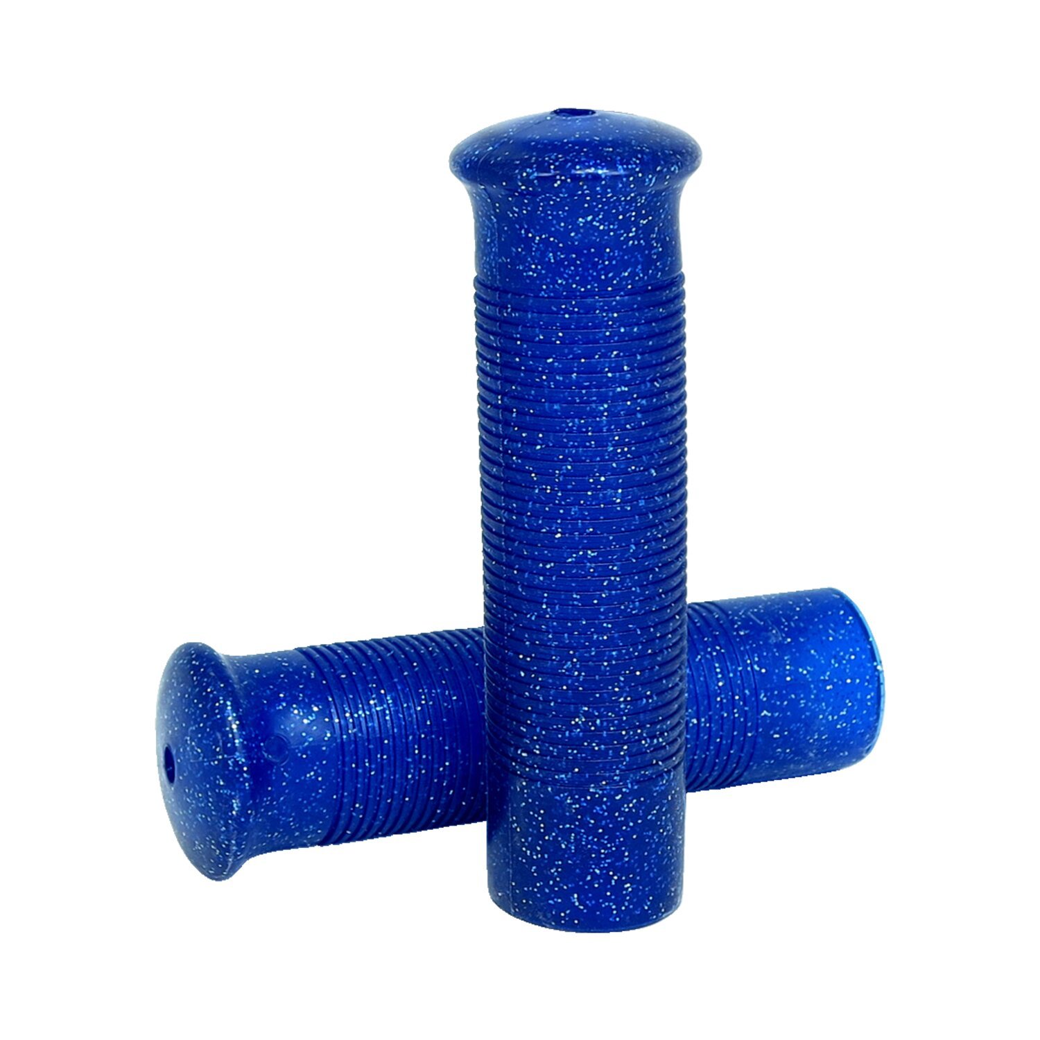 Glossy Blue, glitter Blue