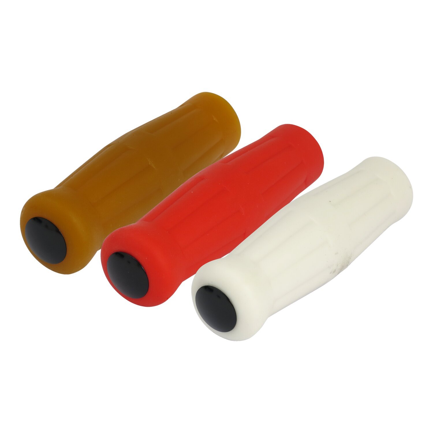 Handlebar grip end plug set, Black