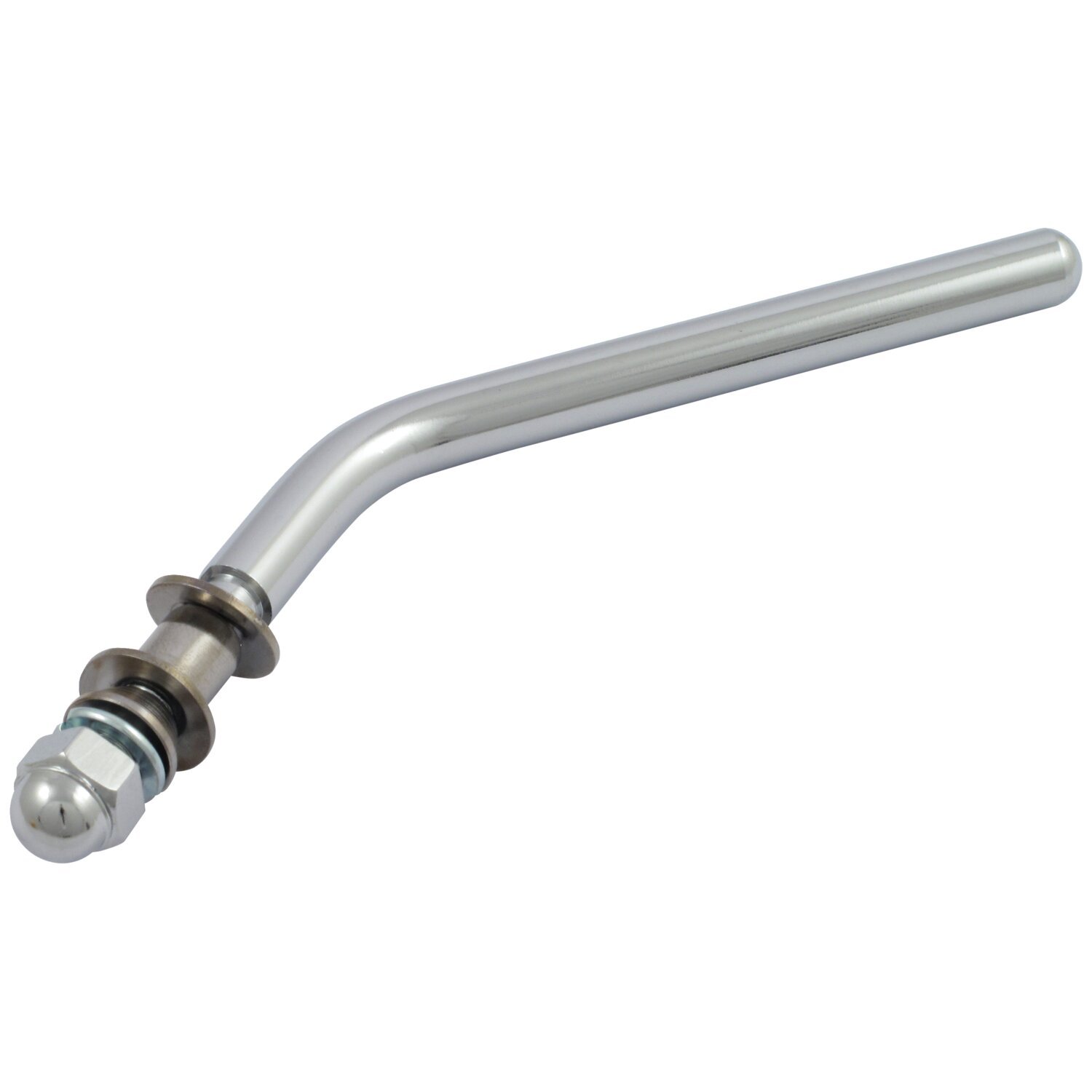 Replacement mirror stem, short, Chrome