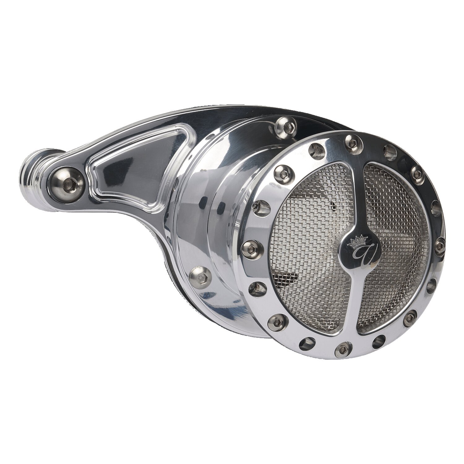 Vity's Design, velocity stack Challenger. Chrome, Silver