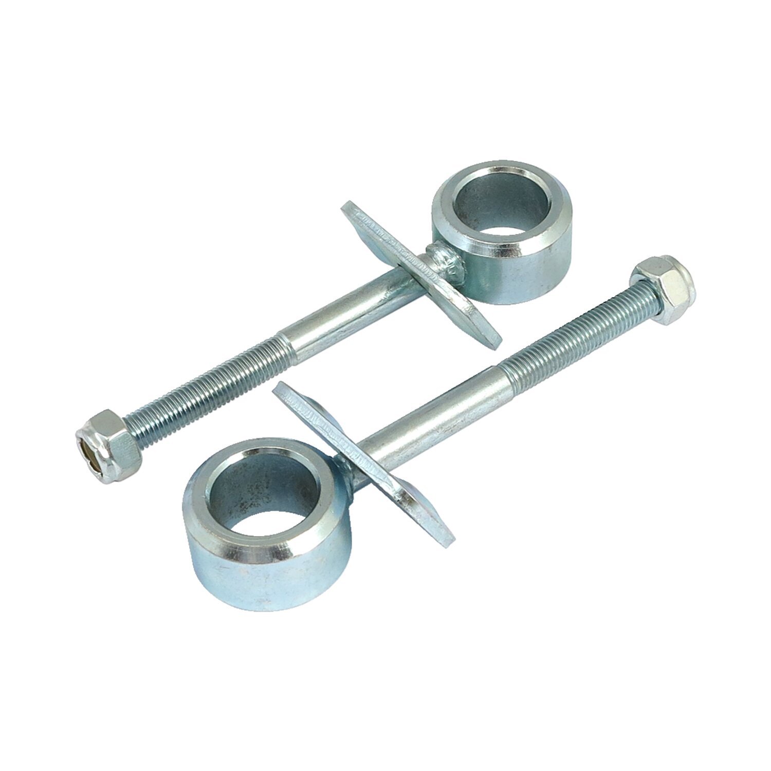 Axle adjuster & cap kit, Zinc