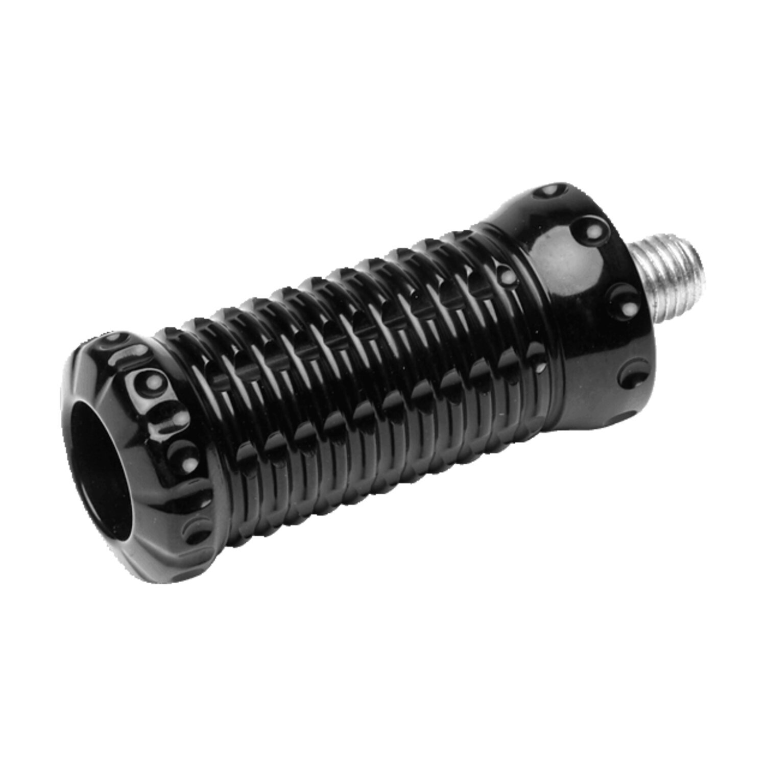 Vity's Design Misano shift / brake peg, Black, Gloss
