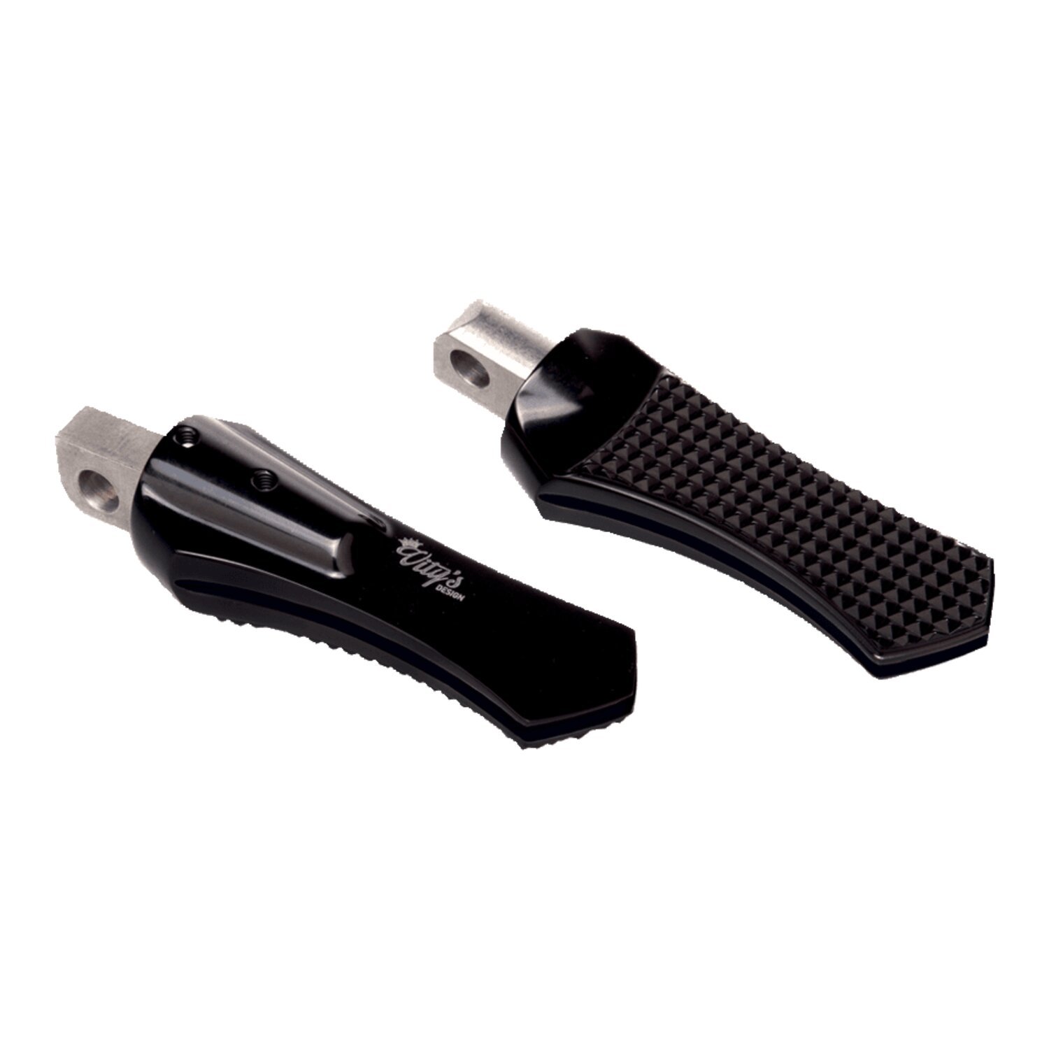 Vity's Design Diamond rider foot pegs, Black