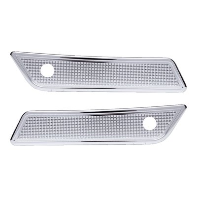 5-axis CNC machined from billet aluminum. Direct replacement for the stock items found on the polyester hard bags of Touring models. Vity's Design manufactures products for those not shy of some attention. Designed as a balanced mix between the refined grace of classic elegance and a radical retro head turner. Apart from the visual stimulance, their attention to detail is nothing less than extraordinary. For those on route to glamour and grace, these are the parts that'll help you cross over to previously unknown custom levels.