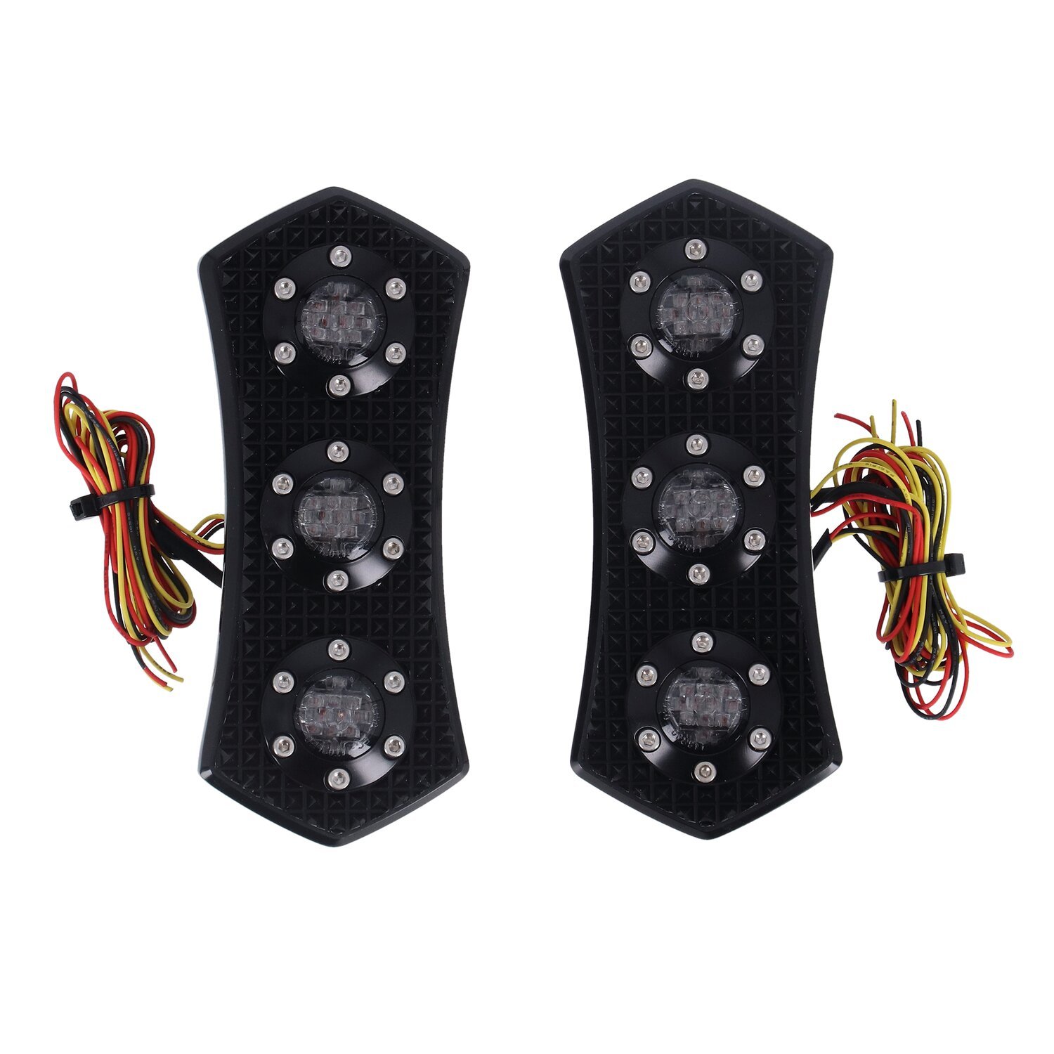 Vity's Design, Diamond LED 3-1 taillight set, Black, Gloss