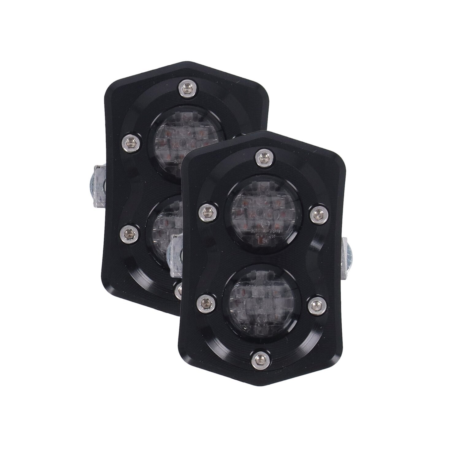 Vity's Design, Diamond LED taillight kit for antenna holes, Black, Gloss