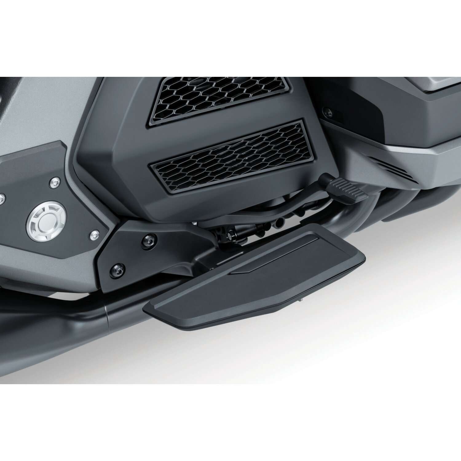 Kuryakyn, Omni floorboard, brake & shift peg kit, Black, Satin