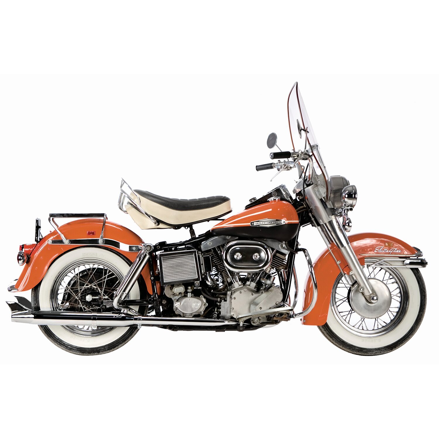 Paughco, Independent dual head pipes, Chrome