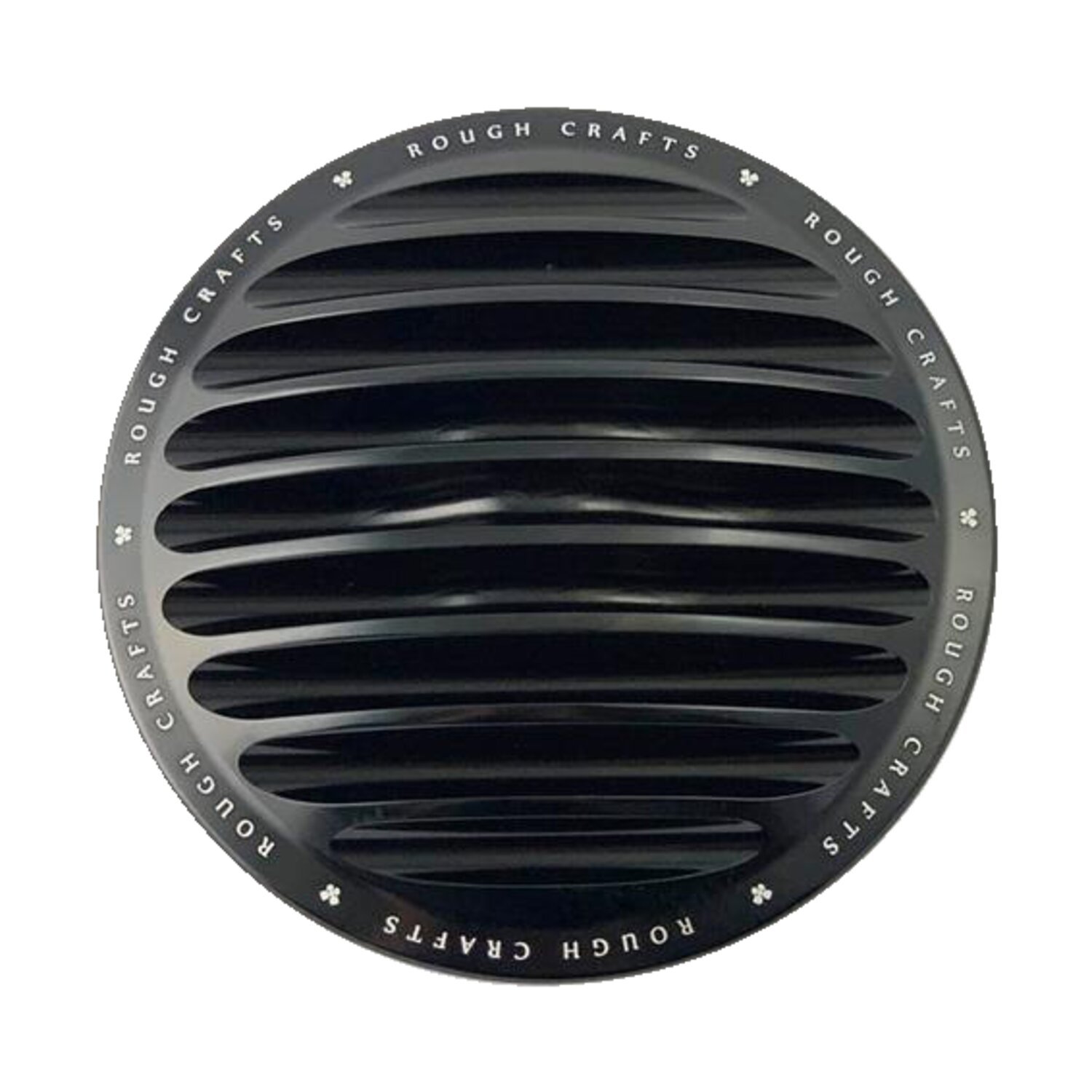 Rough Crafts, air cleaner cover for Big Sucker. Black, Matte