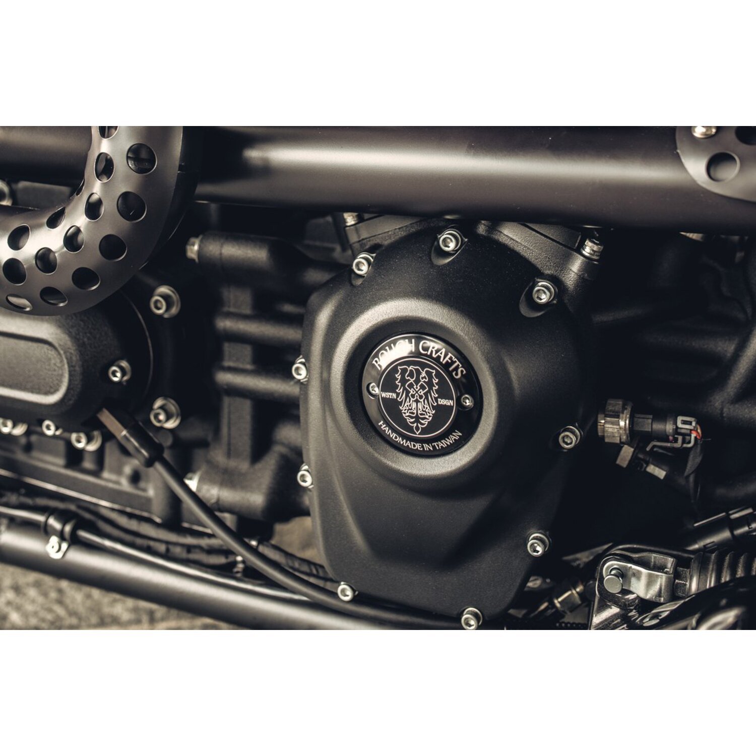 Rough Crafts, point cover, Black, Contrast Cut